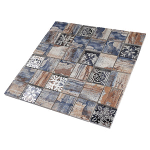 TCRNG-07 Classic Roman Retro 2x2 Glass Mosaic Tile