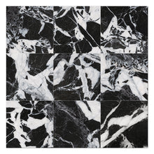 SEN-ANTI-SQ88 SENZIA 8x8 Square Black&White Matte Porcelain Wall & Floor Tile
