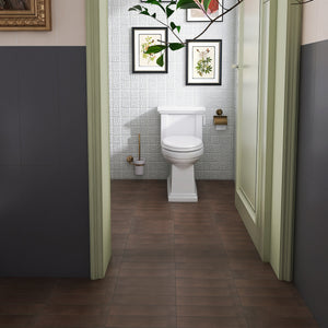 TULE-BRS LE LEGHE - Bronzo Brown Subway Tile 3 in. x 12 in Porcelain wall and Floor Tile