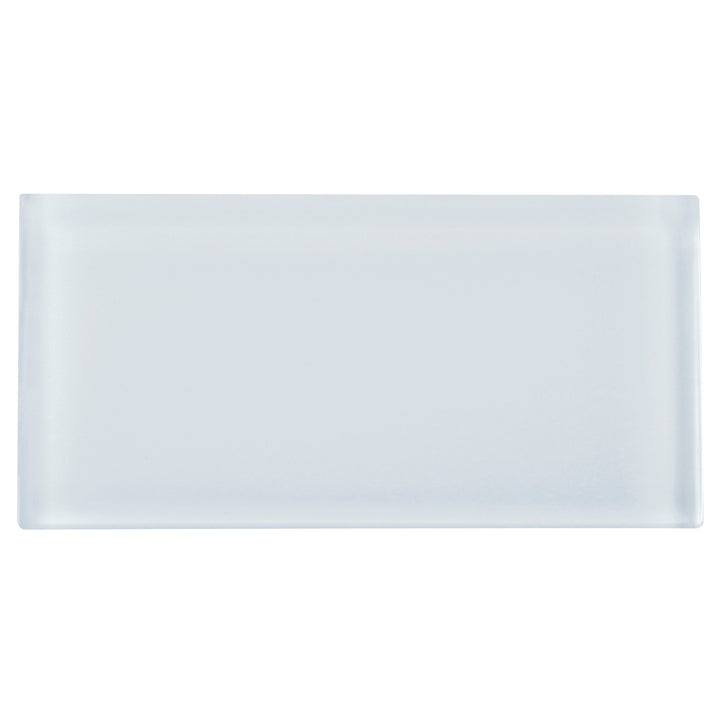 TCSAG-03 3x6 white glass subway tile -Kitchen and Bath Backsplash Wall ...