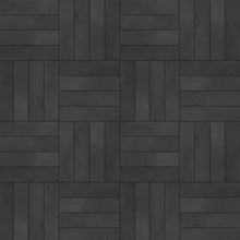 TULE-NIS LE LEGHE - Niello - Black Subway Tile 3 in. x 12 in Porcelain wall and Floor Tile